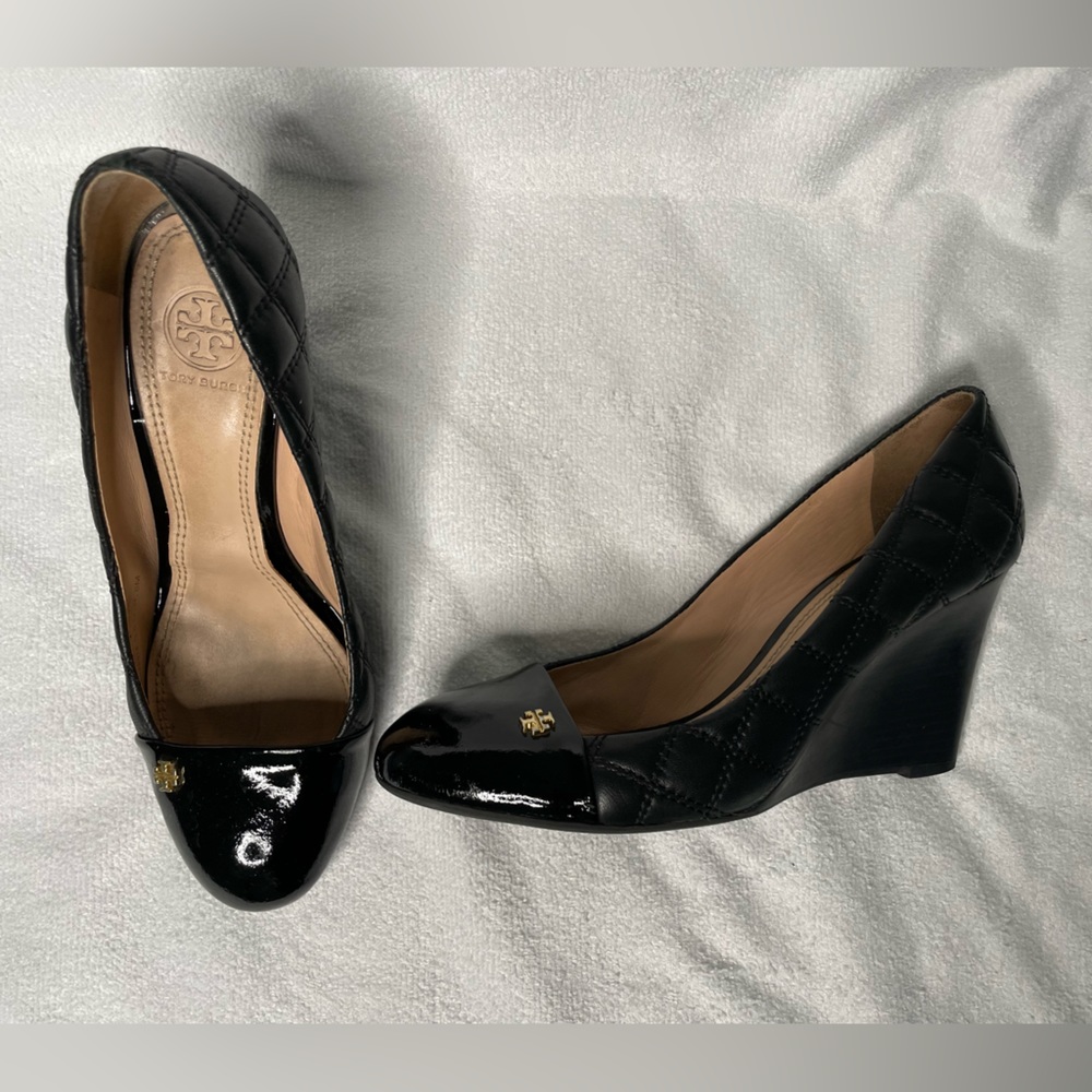 Tory Burch wedge heels